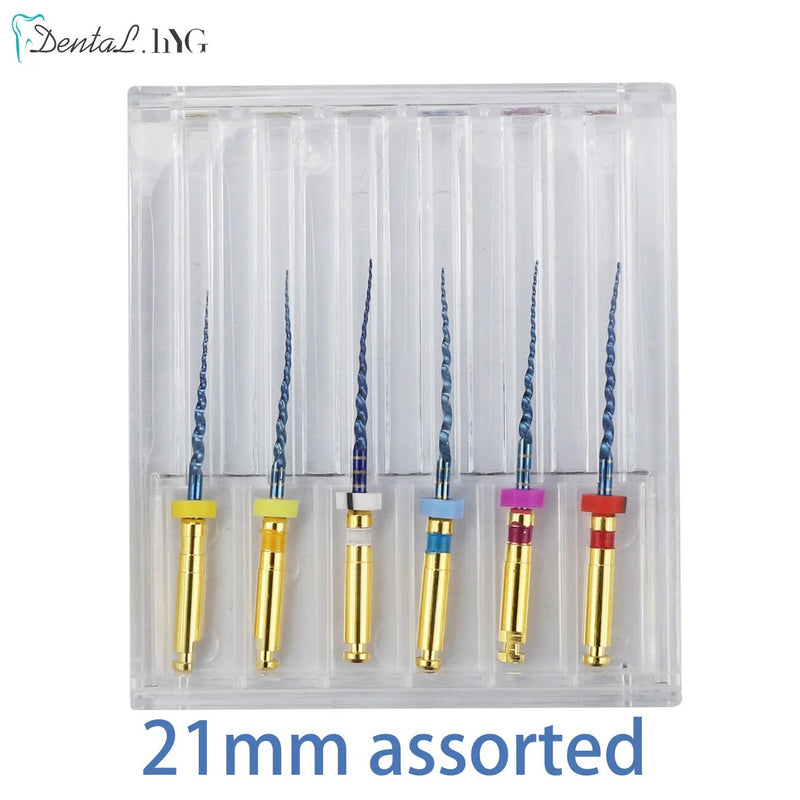 Dental SX-F3 Blue Files Nitinol Rotary Universal Engine Endodontic Anti-Fatigue Constant Needle Dentistry Root Canal Material