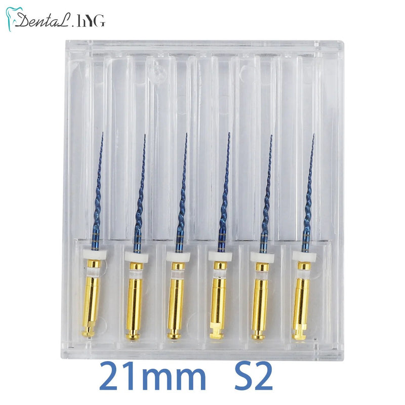 Dental SX-F3 Blue Files Nitinol Rotary Universal Engine Endodontic Anti-Fatigue Constant Needle Dentistry Root Canal Material