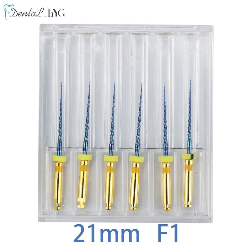 Dental SX-F3 Blue Files Nitinol Rotary Universal Engine Endodontic Anti-Fatigue Constant Needle Dentistry Root Canal Material