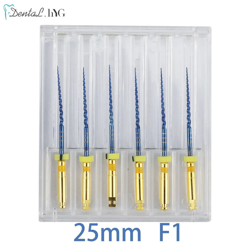 Dental SX-F3 Blue Files Nitinol Rotary Universal Engine Endodontic Anti-Fatigue Constant Needle Dentistry Root Canal Material