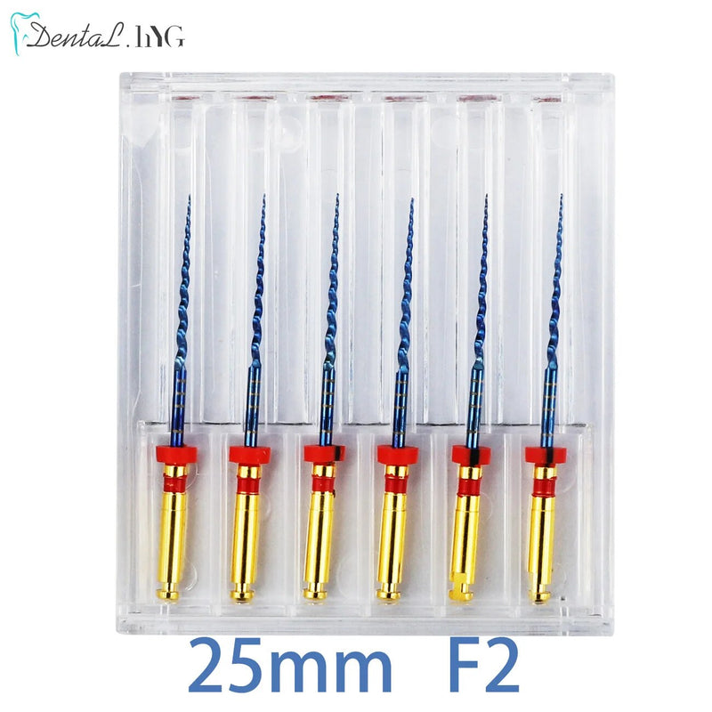 Dental SX-F3 Blue Files Nitinol Rotary Universal Engine Endodontic Anti-Fatigue Constant Needle Dentistry Root Canal Material