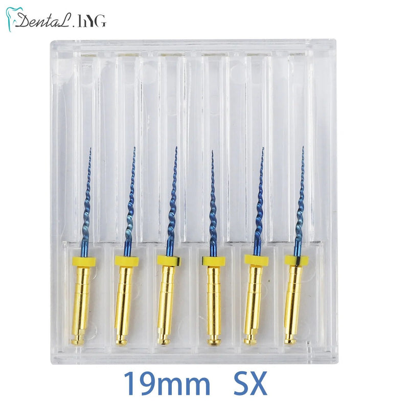 Dental SX-F3 Blue Files Nitinol Rotary Universal Engine Endodontic Anti-Fatigue Constant Needle Dentistry Root Canal Material