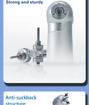 XND Dental Handpiece Set 2PCS Dental High Speed & Low Speed Handpiece Kit 2/4 Hole Push Button Handpiece Teeth Cutting Polishing