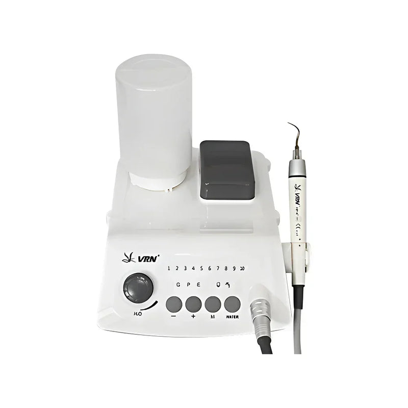 VRN A8 Dental LED Ultrasonic Scaler Portable Ultrasonic Scaler Unit with Auto-water Supply Bottle Oral Hygiene Cleaning Machine