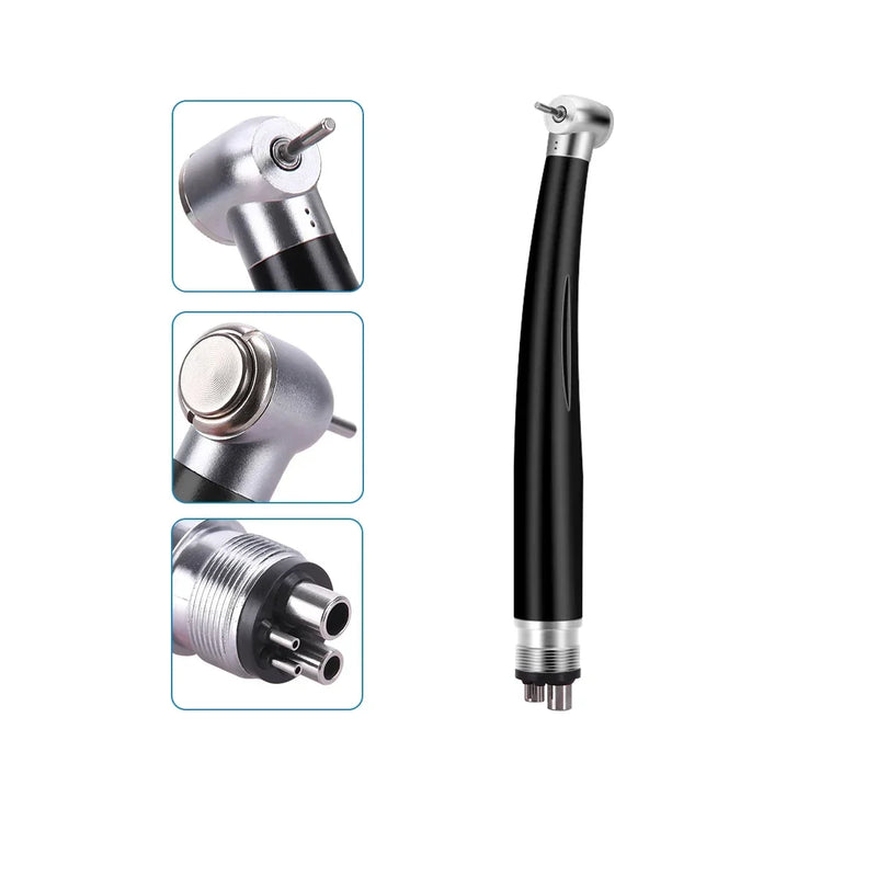 2/4 Holes Colorful Dental High Speed Handpiece Standard Head Single Water Spray Air Turbine Autoclavable Dentistry Instruments