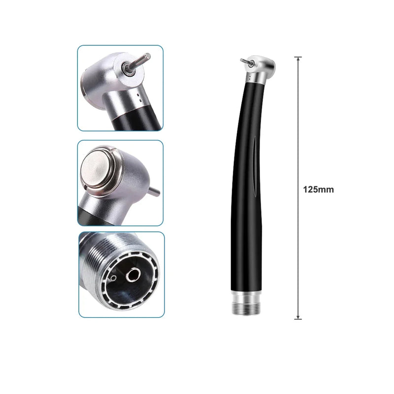 2/4 Holes Colorful Dental High Speed Handpiece Standard Head Single Water Spray Air Turbine Autoclavable Dentistry Instruments
