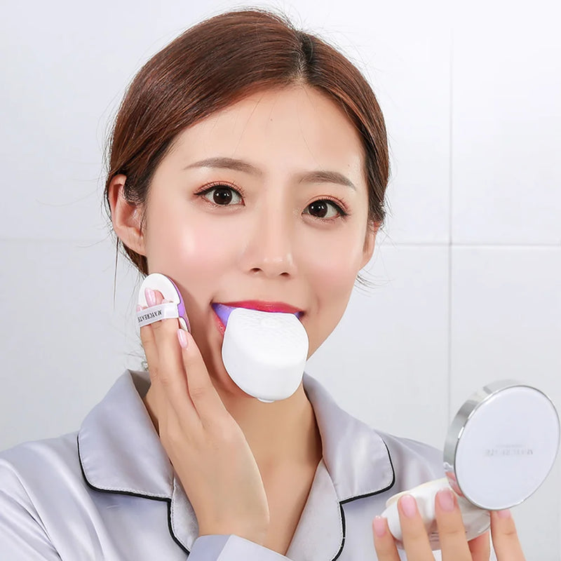 U-Type Cold Blue Light Teeth Whitening Brush 360 Degree Intelligent Silicon Head Sonic Electric Toothbrush Automatic Toothbrush