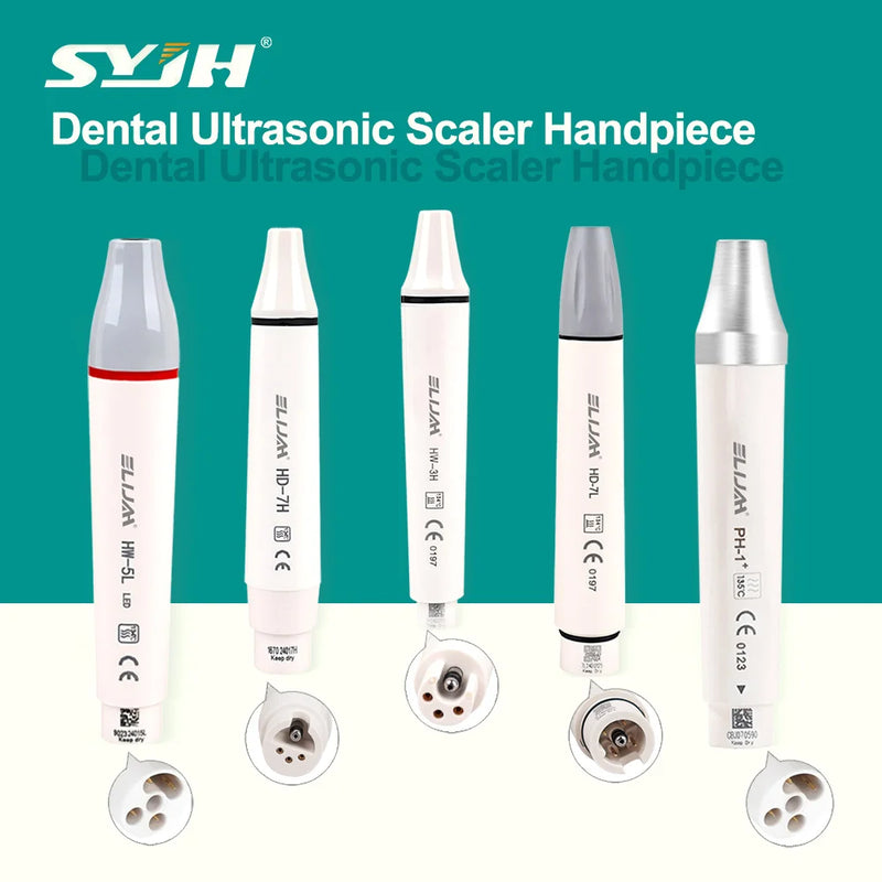 Dental Ultrasonic Scaler Handpiece Dental LED Piezo Handle HW-5L Fit EMS WOODPECKER UDS SATELEC DTE Without Cable Dentist Tools