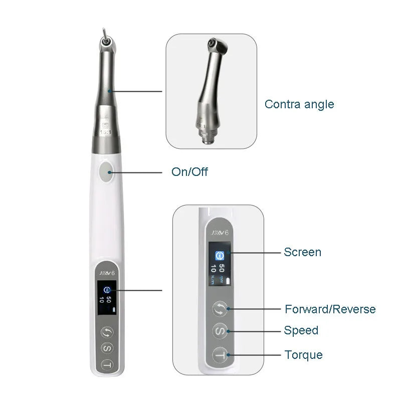 Lab Equipment Micromotor Polisher Dental E-Type Micro Motor Plaster Grinding Polishing Handpiece  Dentist Equipment Tool