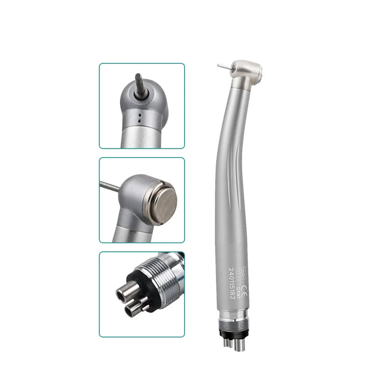 2/4 Holes Colorful Dental High Speed Handpiece Standard Head Single Water Spray Air Turbine Autoclavable Dentistry Instruments