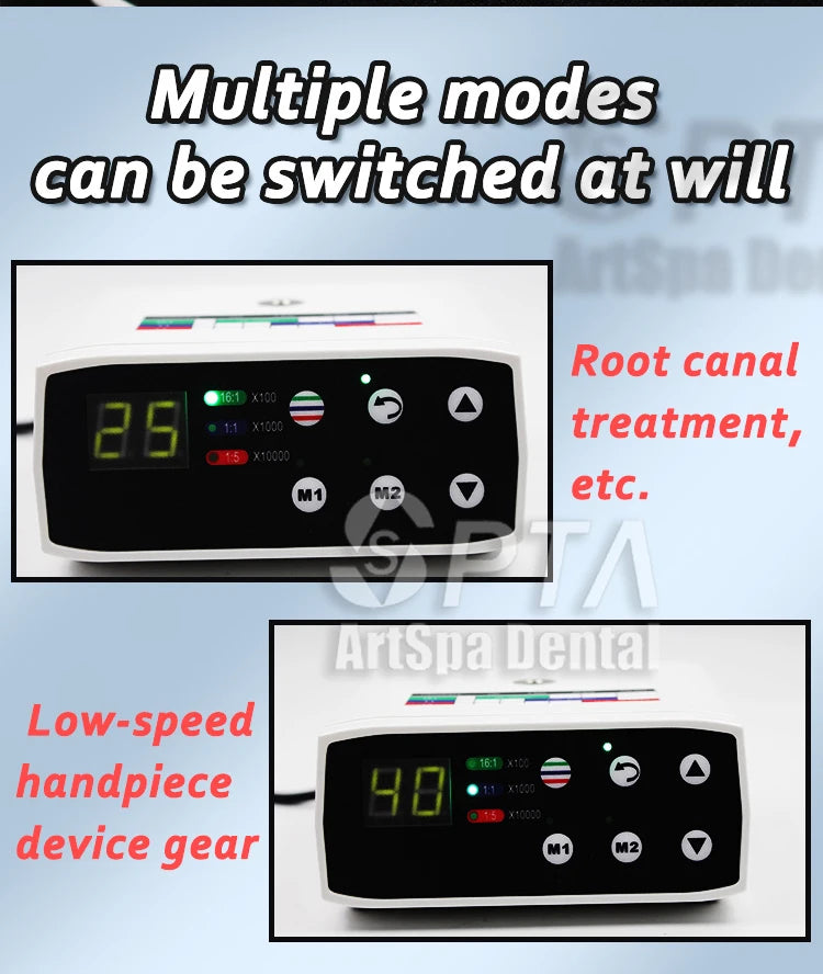Dental procedures Advanced SPTA Micro Dental Electric Motor Clinic Brushless LED Micromotor Handpiece Polisher Tips Innovative