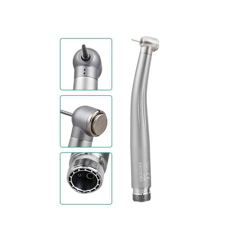 2/4 Holes Colorful Dental High Speed Handpiece Standard Head Single Water Spray Air Turbine Autoclavable Dentistry Instruments
