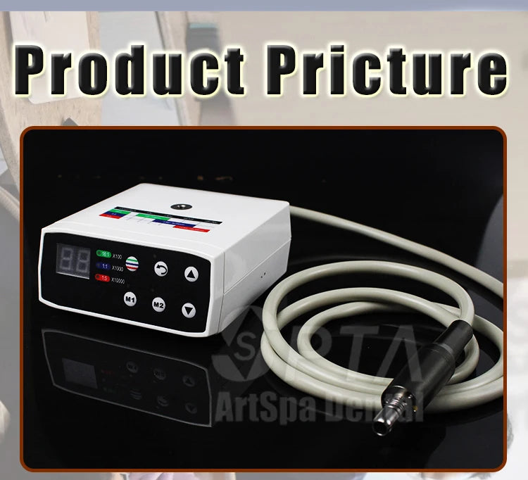 Dental procedures Advanced SPTA Micro Dental Electric Motor Clinic Brushless LED Micromotor Handpiece Polisher Tips Innovative