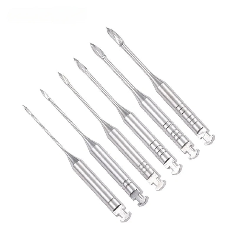6Pcs/Pack Dental Endodontic Gates Drill Glidden Rotary 28mm/32mm Engine Use Stainless Steel Endo Files